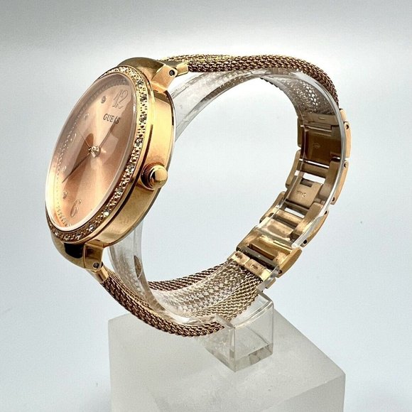 Guess Chiffon Women\'s Stainless Steel Mesh Analog Dial Quartz Watch U1083L3 main image 4